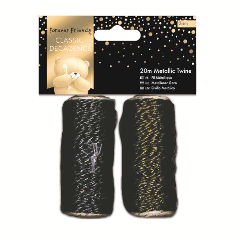 20m Classic Decadence Forever Friends Metallic Twine